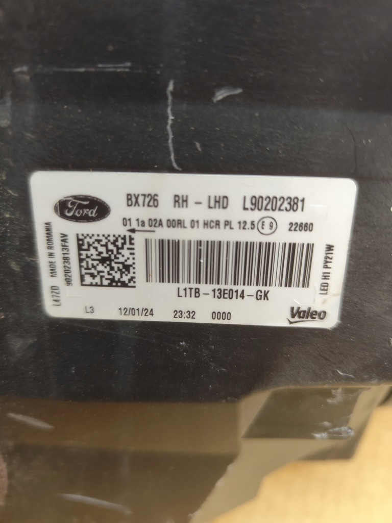 фото №9, Лампа правый перед ford puma mk2 l90202381