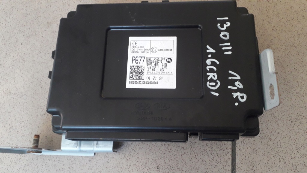 фото №1, Hyundai i30 iii 2020r модуль bcm 95400-g4273