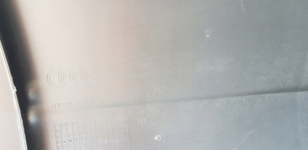 фото №15, Audi a5 8w6 coupe бампер задній задня 8w6807521