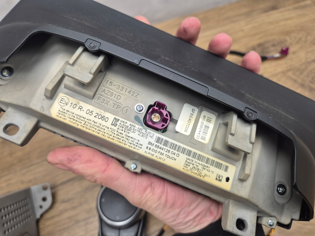 Bmw f30 f32 f36 сенсорный navi nbt evo id6 carplay комплект блок монитор Оригинал