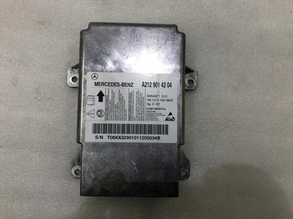 фото №1, Модуль датчик подушка безпеки a2129014204 mercedes w212