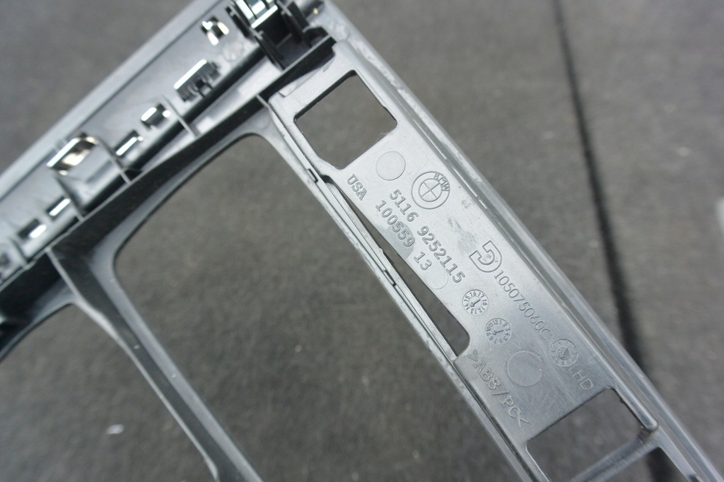 фото №9, Рамка панель dekor консолі тунель домкрата bmw x5 x6 f15 f16 usa