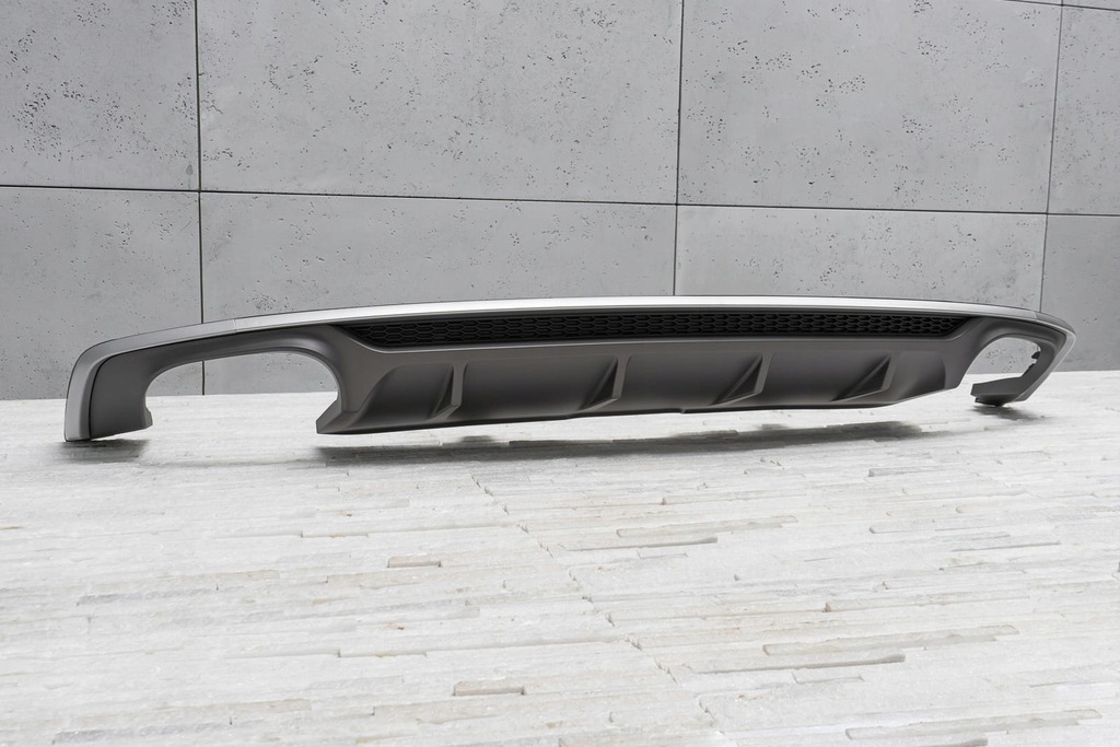 фото №8, Диффузор бампера заднего s-line 8w6807521d audi s5 8w6 2017-2019