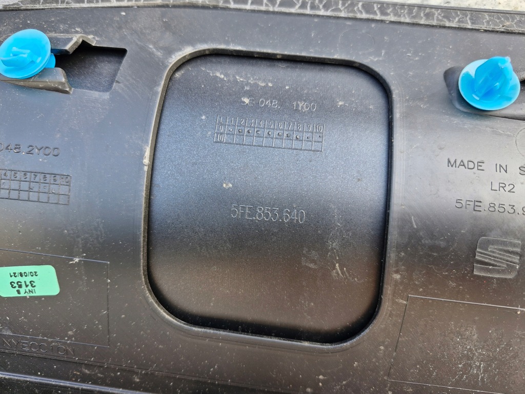 фото №6, Seat leon iv 4 kombi накладка кришки багажника 5fe853640