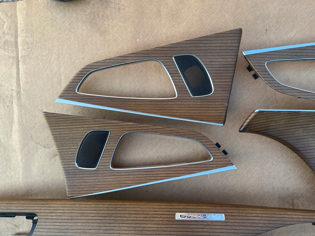 фото №5, Audi a7 c7 4g накладки декори декоративні nussbaum beaufort kb4 drewno jachtowe