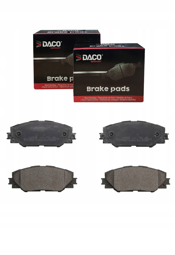 фото №1, Тормозные колодки тормозные перед toyota auris rav 4