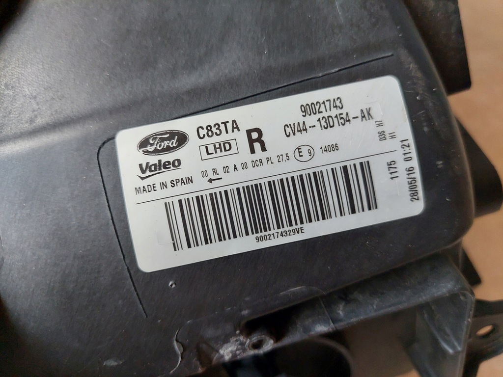 фото №11, Лампа правая - bi-xenon - ford kuga mk2 - 12-16