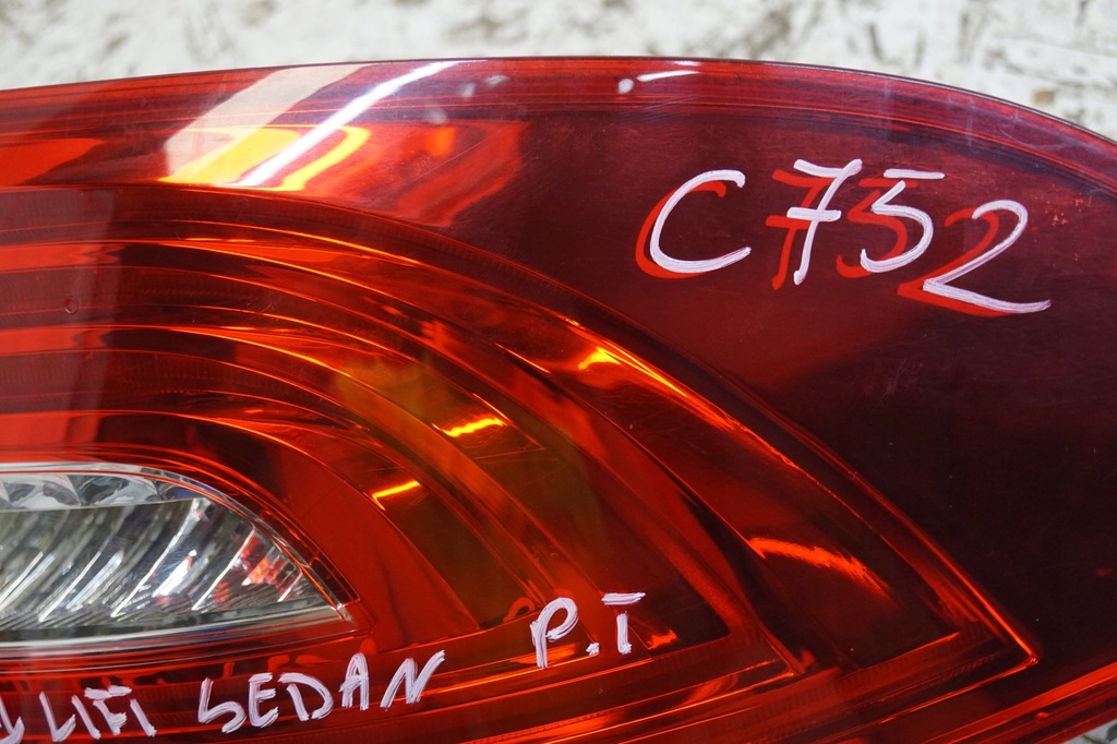 фото №6, Skoda superb ii lift sedan лампа правая задняя