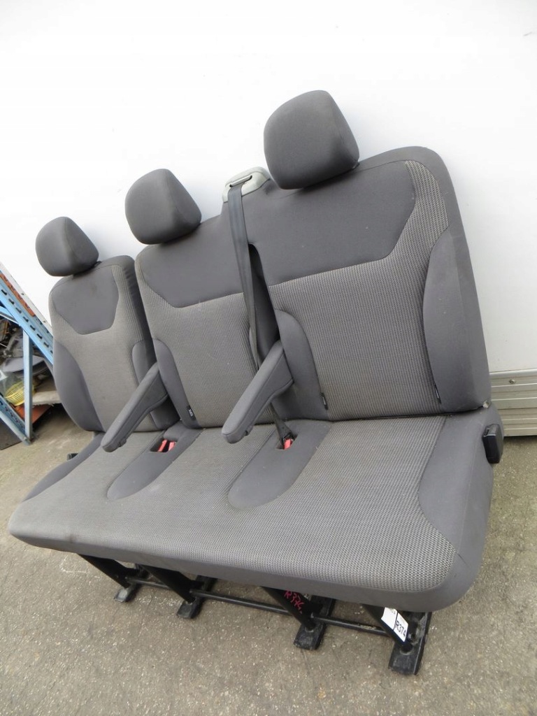 фото №4, Trafic vivaro ii заднее сиденье сиденья ii ряд 06-