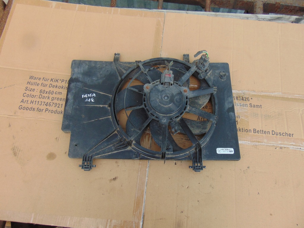 фото №1, Вентилятор корпус ford fiesta mk7 1.0 ecoboost