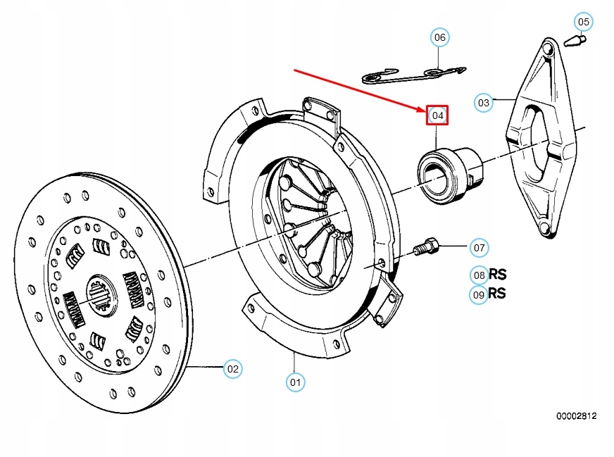 Bmw 3 e30 подшипник оборудование сцепления 21511204525 1204525 oem Киев