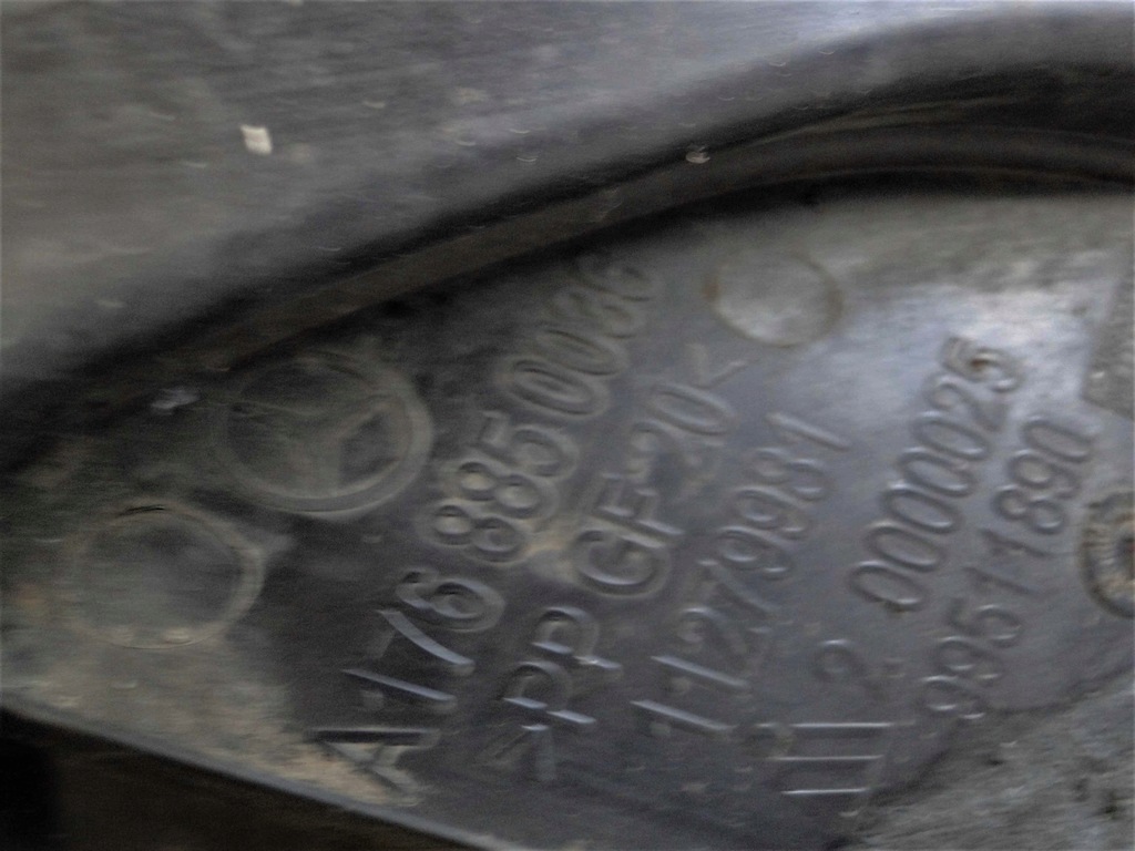 фото №10, Mercedes a w176 176 защита плита pod бампер