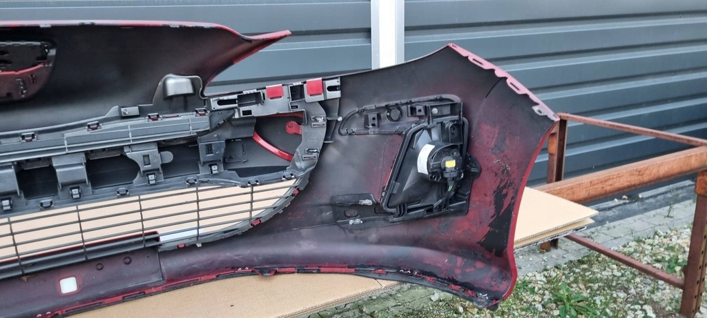 фото №8, Peugeot 308 i 2007- бампер перед оригинал h006