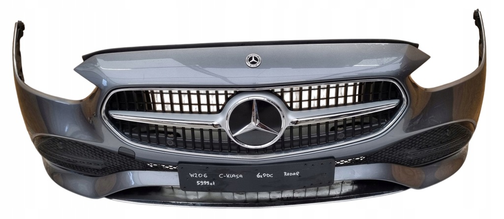 фото №1, Mercedes w206 c-klasa c klasa бампер перед передній 6xpdc радар