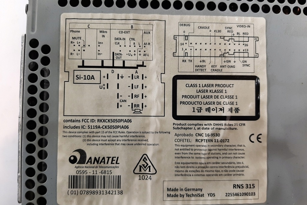фото №7, Радіо з навігація vw cc 358 3c8035279b 2.0l дизель 130kw 2012