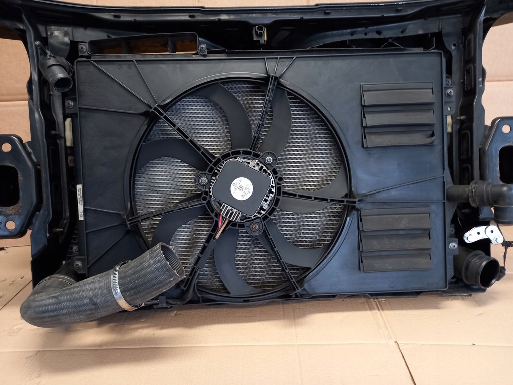 фото №9, Комплект радіатор pas передній балка skoda superb ii tdi 2008-