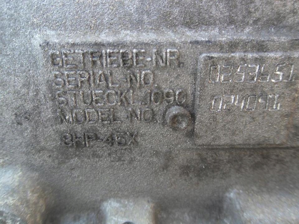 фото №5, Автоматична коробка передач передач bmw 3 2013 8 передач ga8hp45x