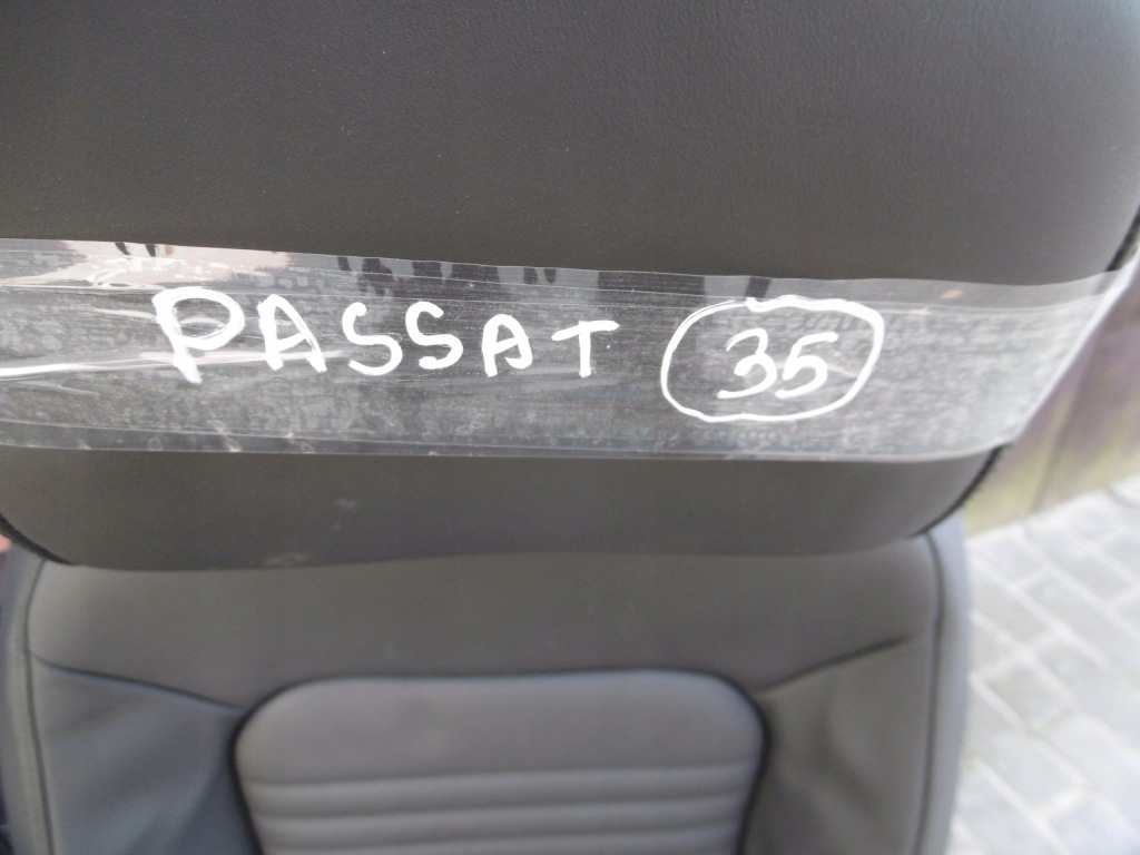 фото №7, Сидіння заднє сидіння vw passat b8 kombi шкіра комплект