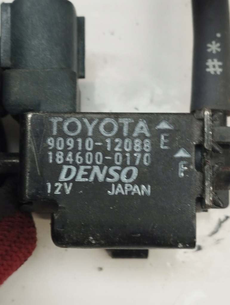 фото №11, Toyota yaris 4 iv gr клапан вакуумa 184600-0170 90910-12088