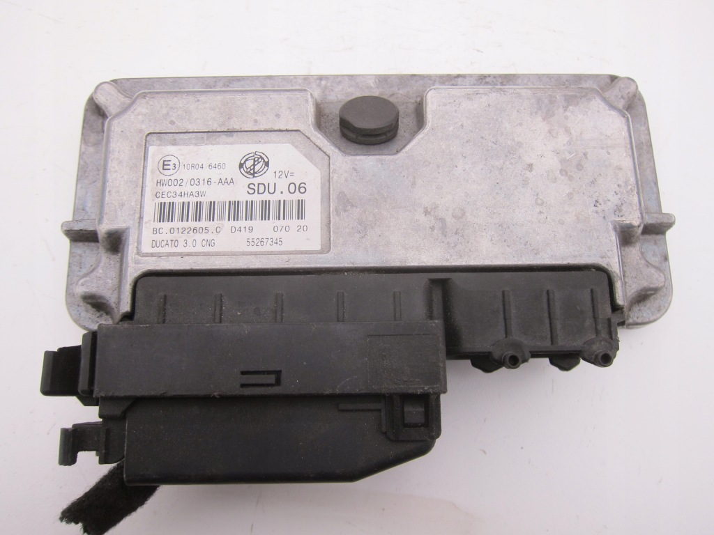 фото №1, Бортовой компьютер 55267345 sdu.06 fiat ducato
