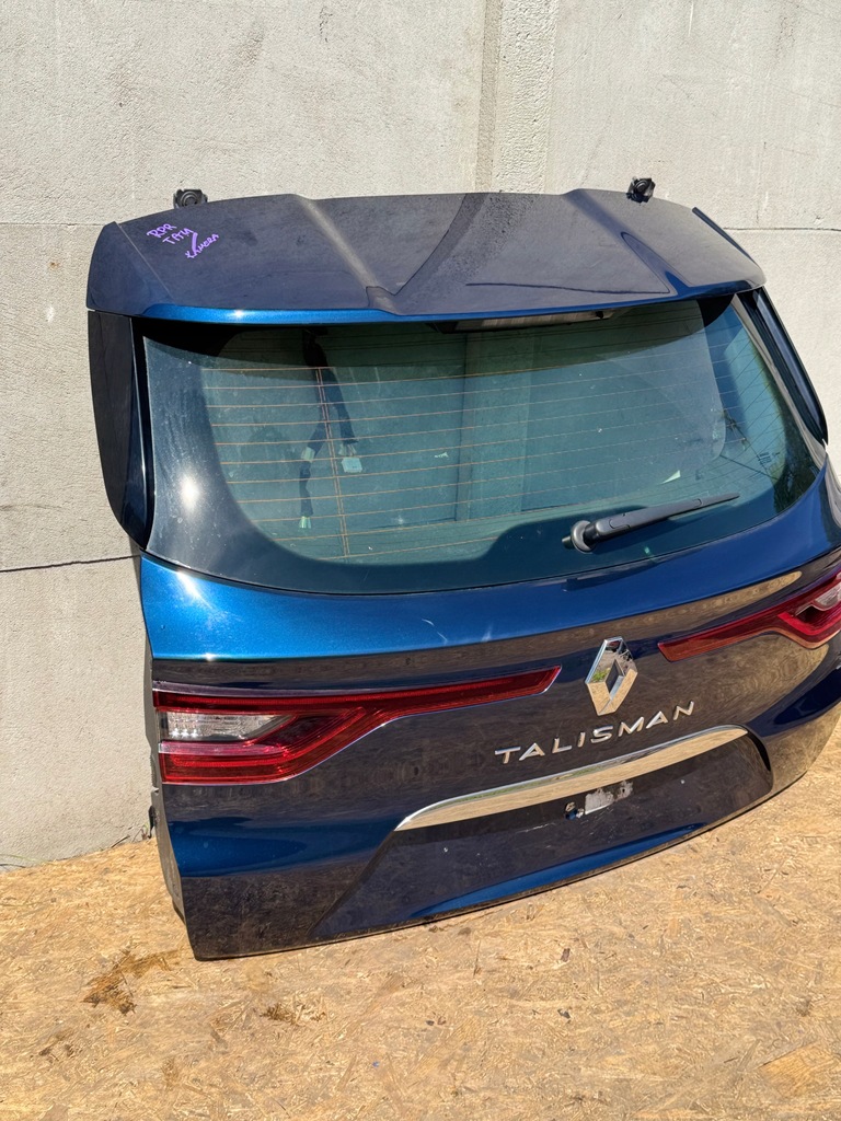 фото №2, Кришка багажника задня задня комплектна renault talisman kombi terpr камера