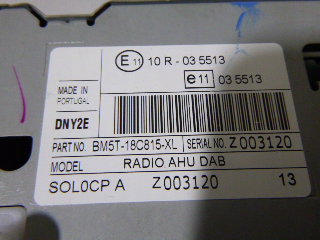 Радіо дисплей ford focus mk3 bv5t-18b955-cg Зі Шроту