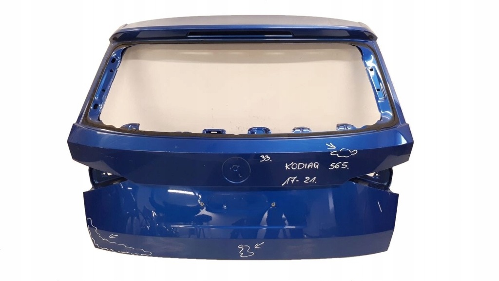 фото №1, Skoda kodiaq 565 2017-2021 крышка багажника задняя