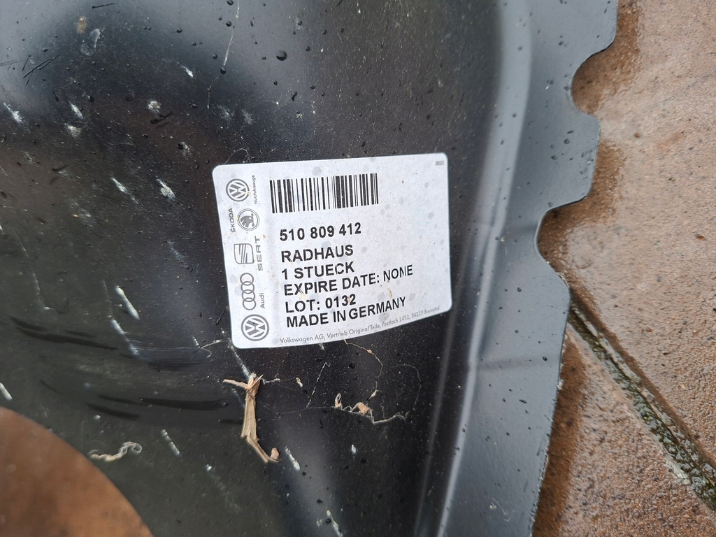 фото №9, Vw sportsvan подкрылок правый задняя 510809412