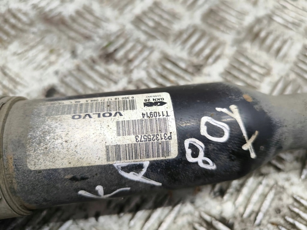 фото №6, Volvo xc60 2011 ліва сторона привідний вал передня