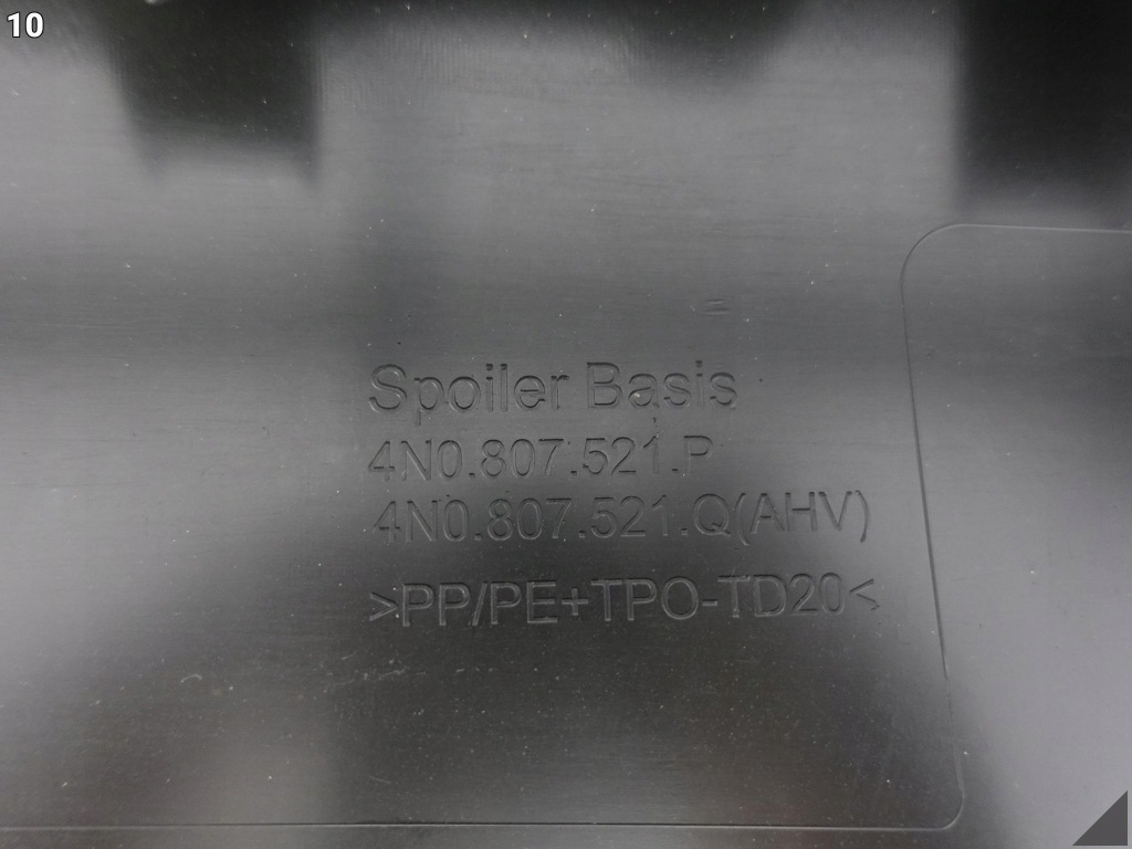 фото №11, Audi a8 4n0 d5 lift 21- zwykły/basis бампер спойлер новый задняя org 6xpdc