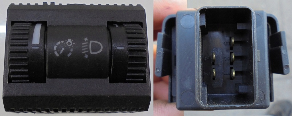 фото №1, Vw polo v 6r 13 r перемикач регулювання диммер світла