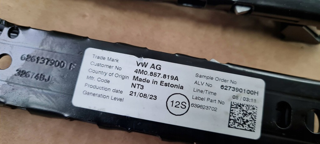 фото №10, Sq5 80a q5 lift механизм ползунок регулировки поперечина 4m0857819a a4 b9 8w q7 s5