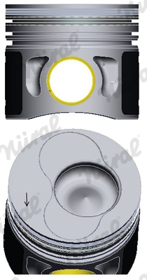 фото №2, Поршень nüral 87-114907-70