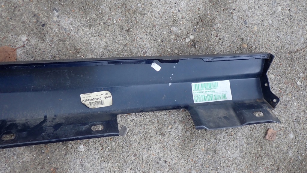 фото №14, Накладка молдинг поріг ліва mercedes c w204 c792