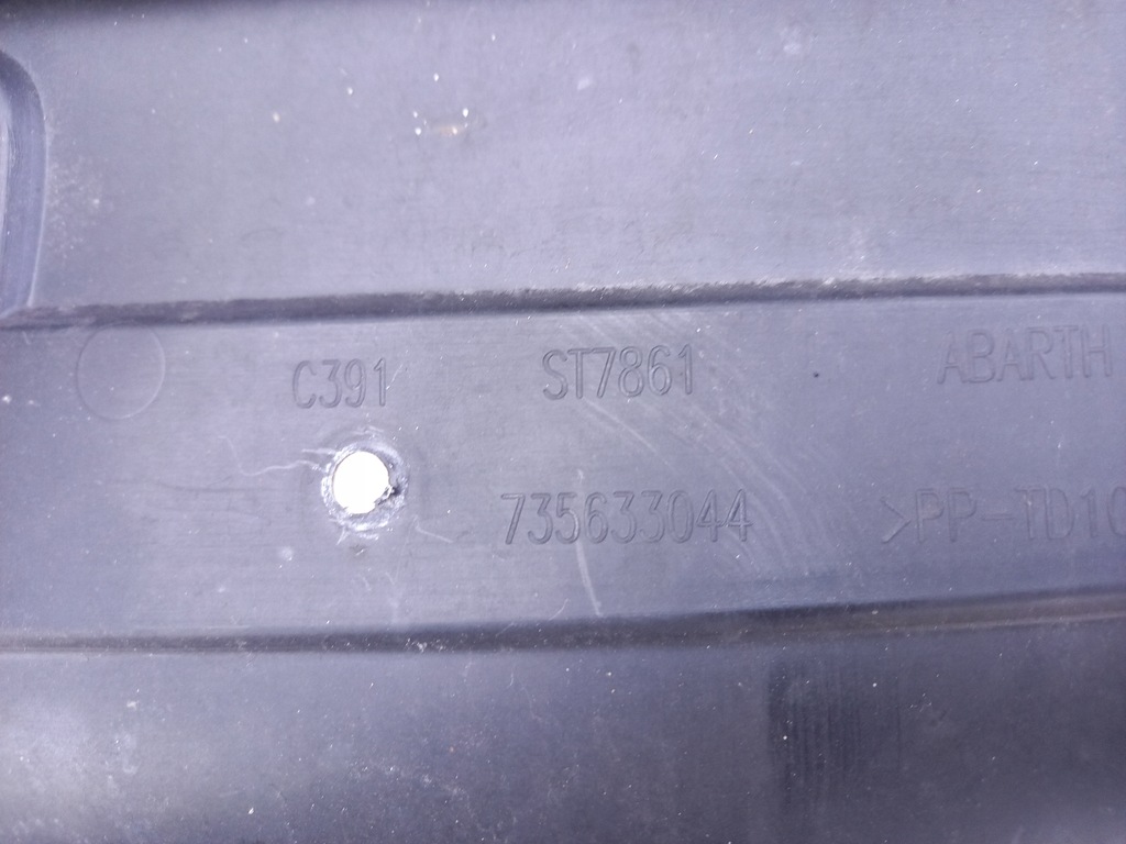 фото №6, Fiat 500 abarth lift 16- бампер передний оригинал!