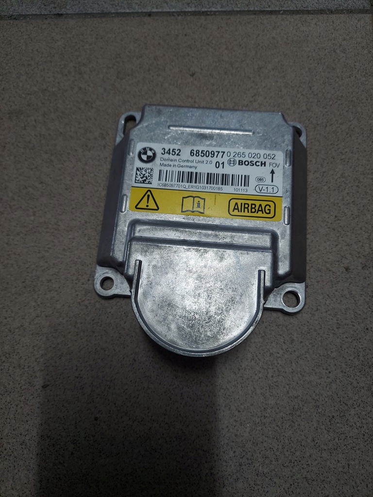 фото №1, Bmw x3 f25 модуль датчик air bag подушек