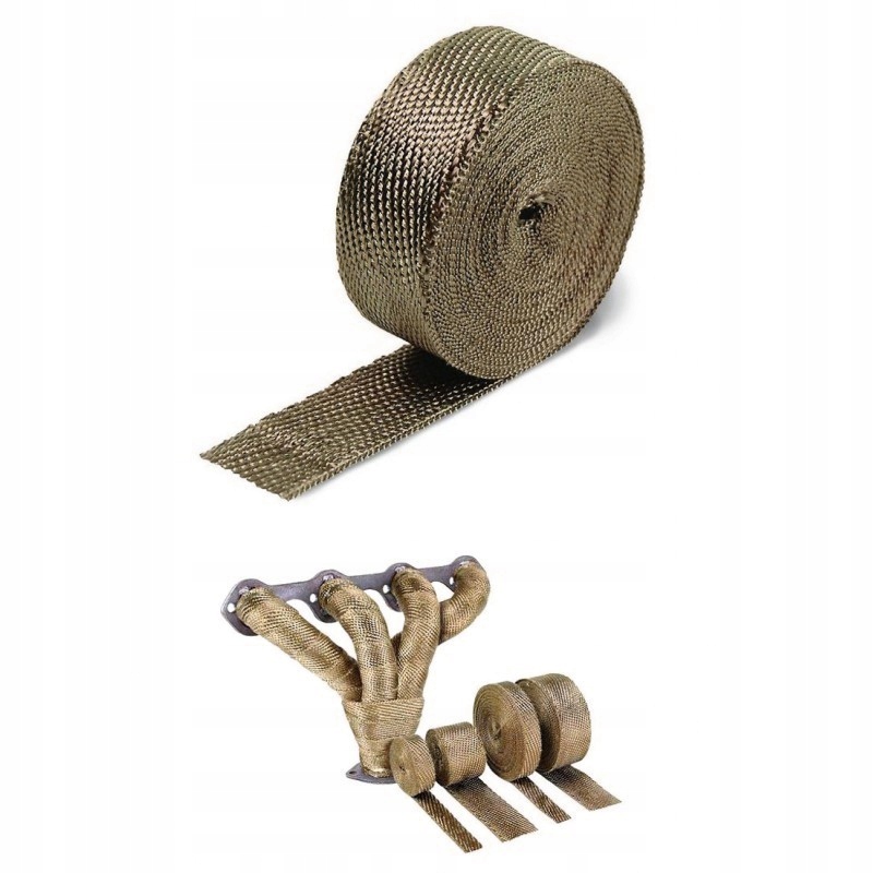 фото №1, Стрічка теплова термоізоляційна бандаж tytanowa 5m