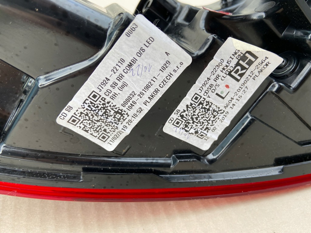 фото №4, Kia proceed pro ceed 19-21 led лампа права задня