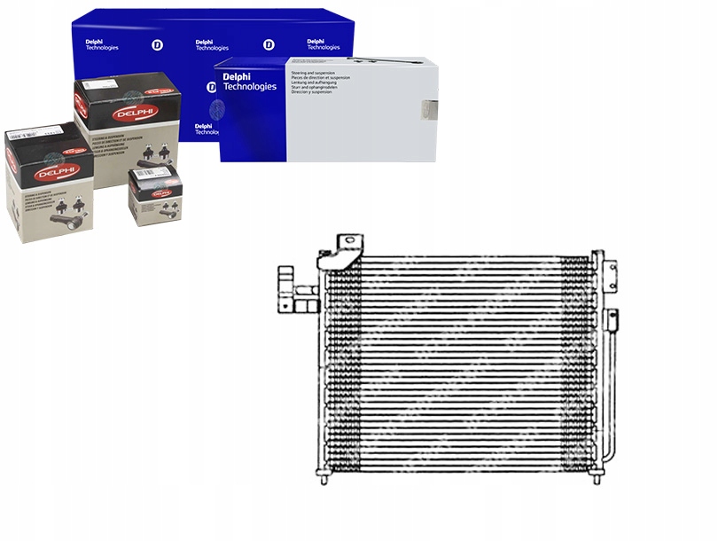 фото №1, Delphi tsp0225475 конденсатор, кондиционер