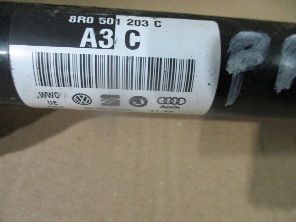 фото №7, Привідний вал права ліва задня задня audi q5 8r 3.0 tdi 8r0501203c