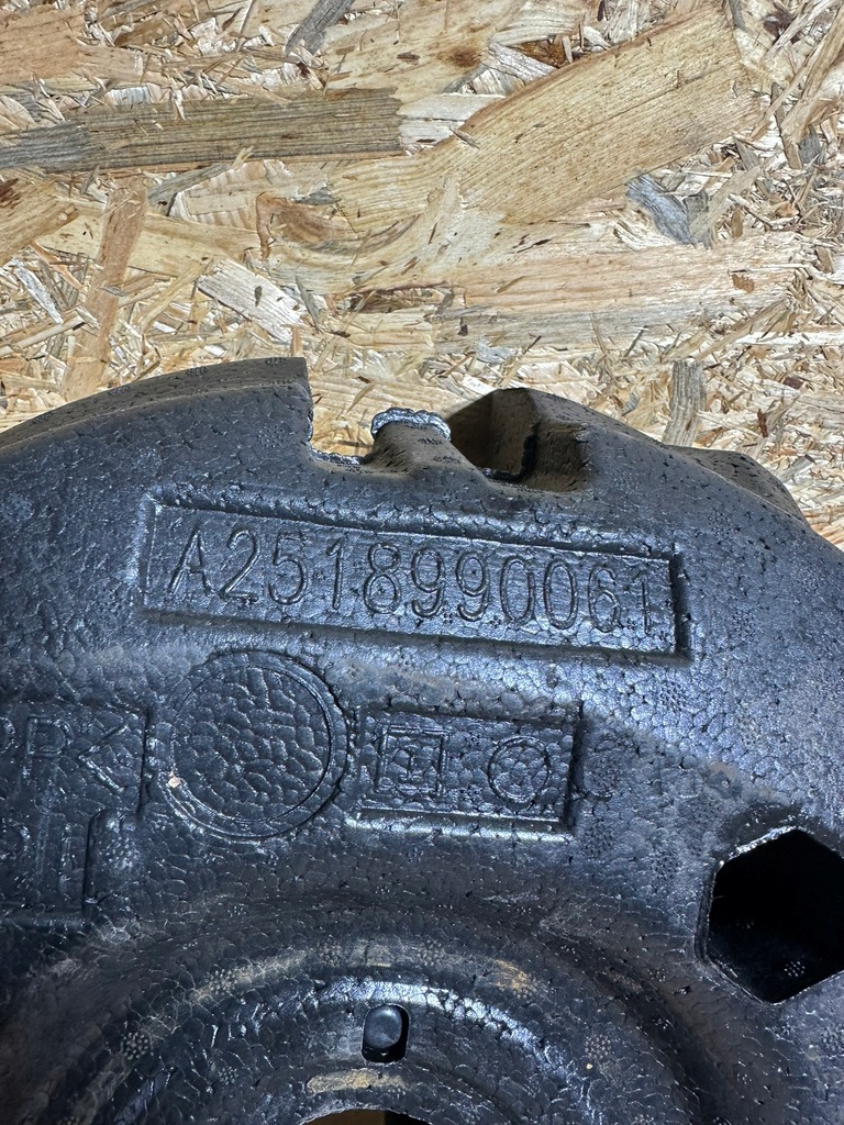 фото №7, Ніша колеса запасного, пінополістирол, запаска mercedes r klasa r251, w251