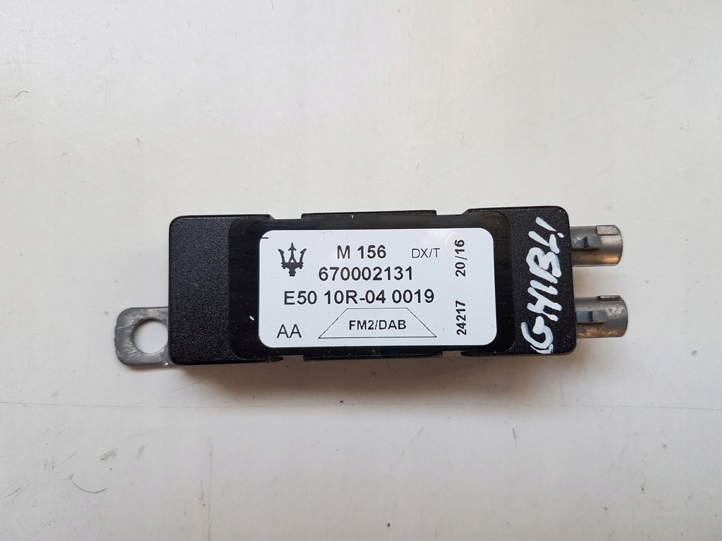 фото №1, Антена підсилювач радіо fm maserati ghibli m157