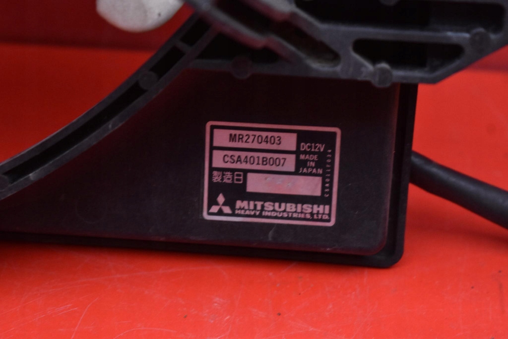 фото №7, Вентилятор mr270403 mitsubishi galant 8 viii 2.0 16v 137 km 00-06