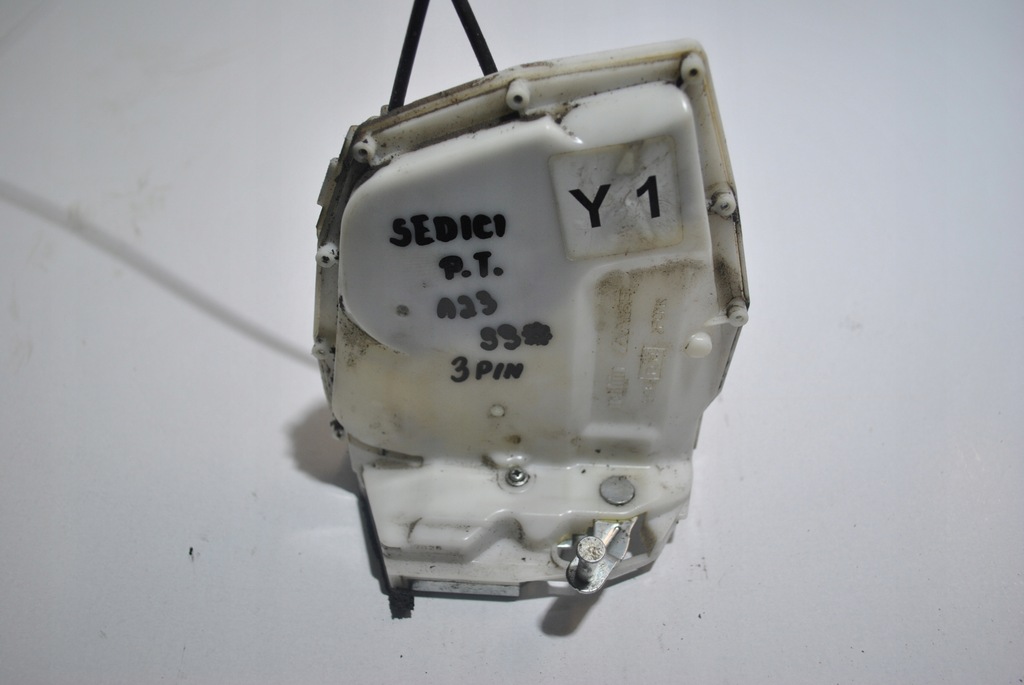 фото №1, Замок дверь fiat sedici правый задняя 3 pin
