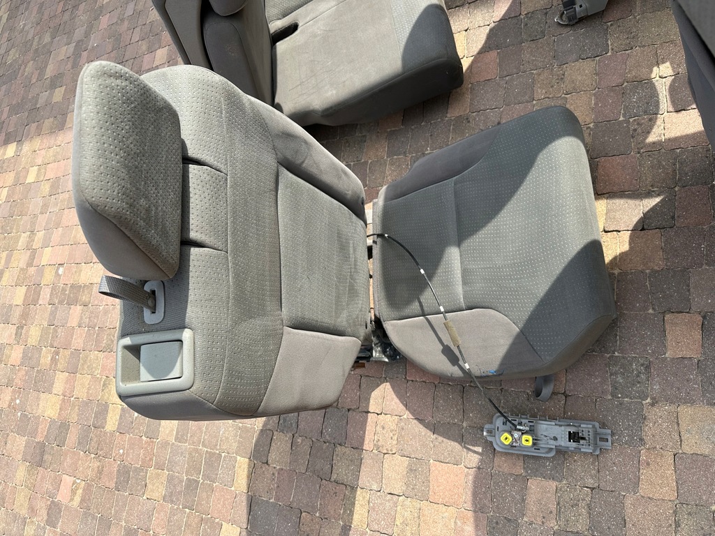 фото №6, Honda crv iv сидіння заднє сидіння тканинний