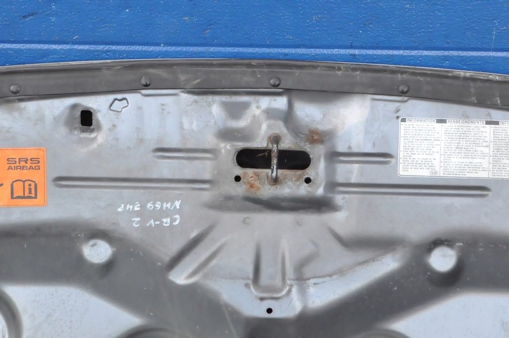 фото №10, Honda cr-v ii crv ii капот кришка відсік двигуна