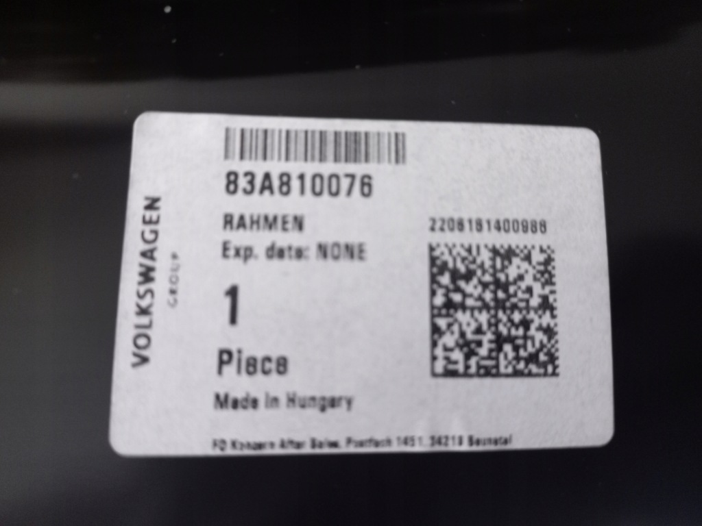 Audi q3 2 sq3 83a задний крыло  правый  задняя 19-24 Недорого