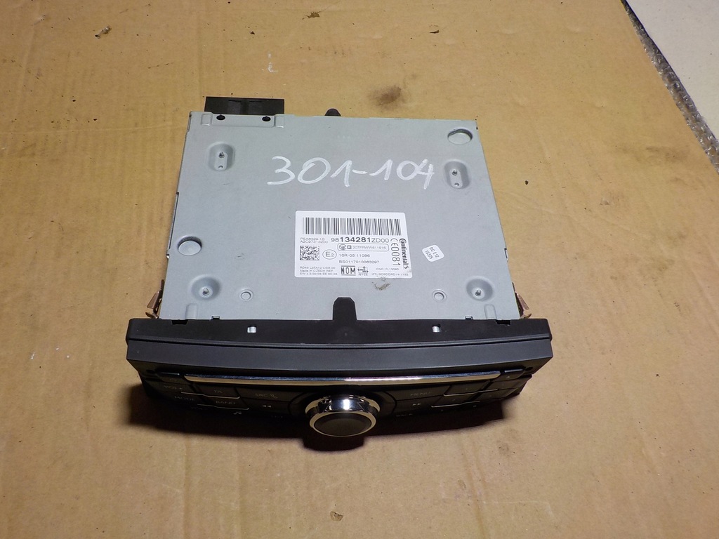 фото №3, Peugeot 301 радіо cd 98134281zd00