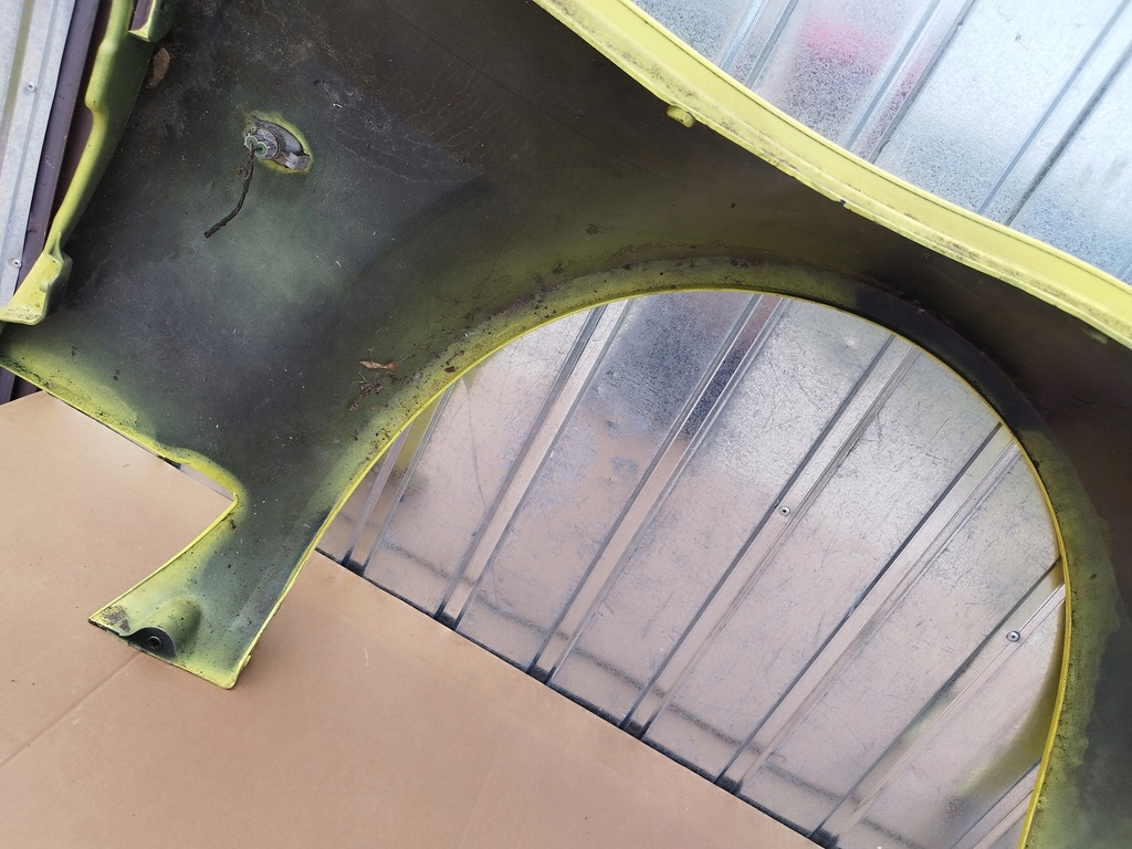 фото №15, Крыло левый перед передний smart roadster 452 lata 2003-2005 жёлтый