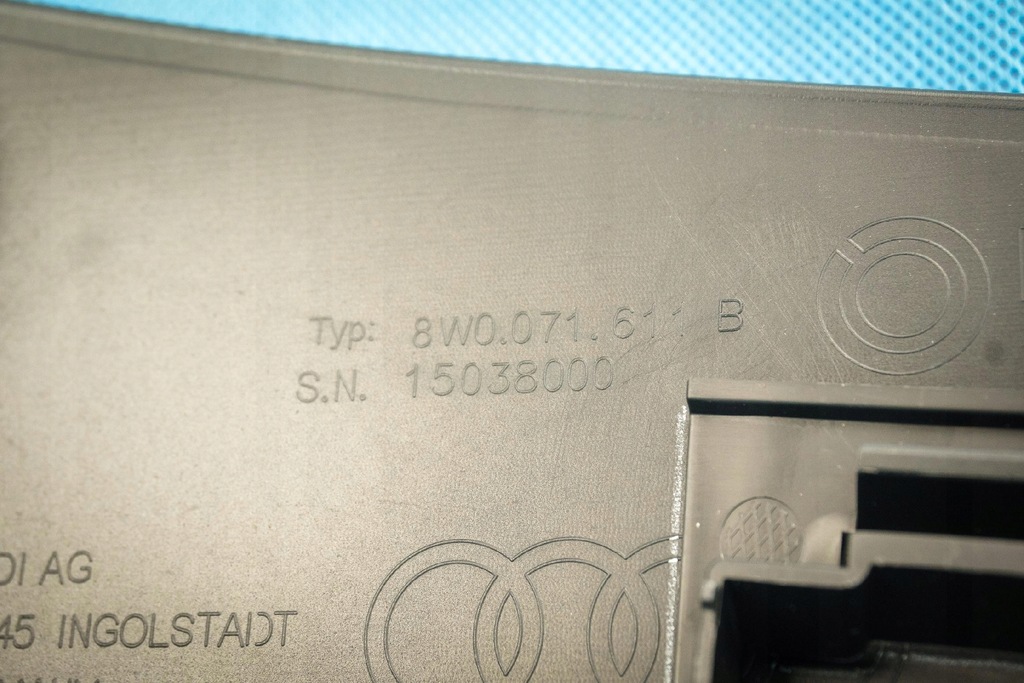 фото №12, Дифузор бампера заднього audi a4 8w0071611b 3fz